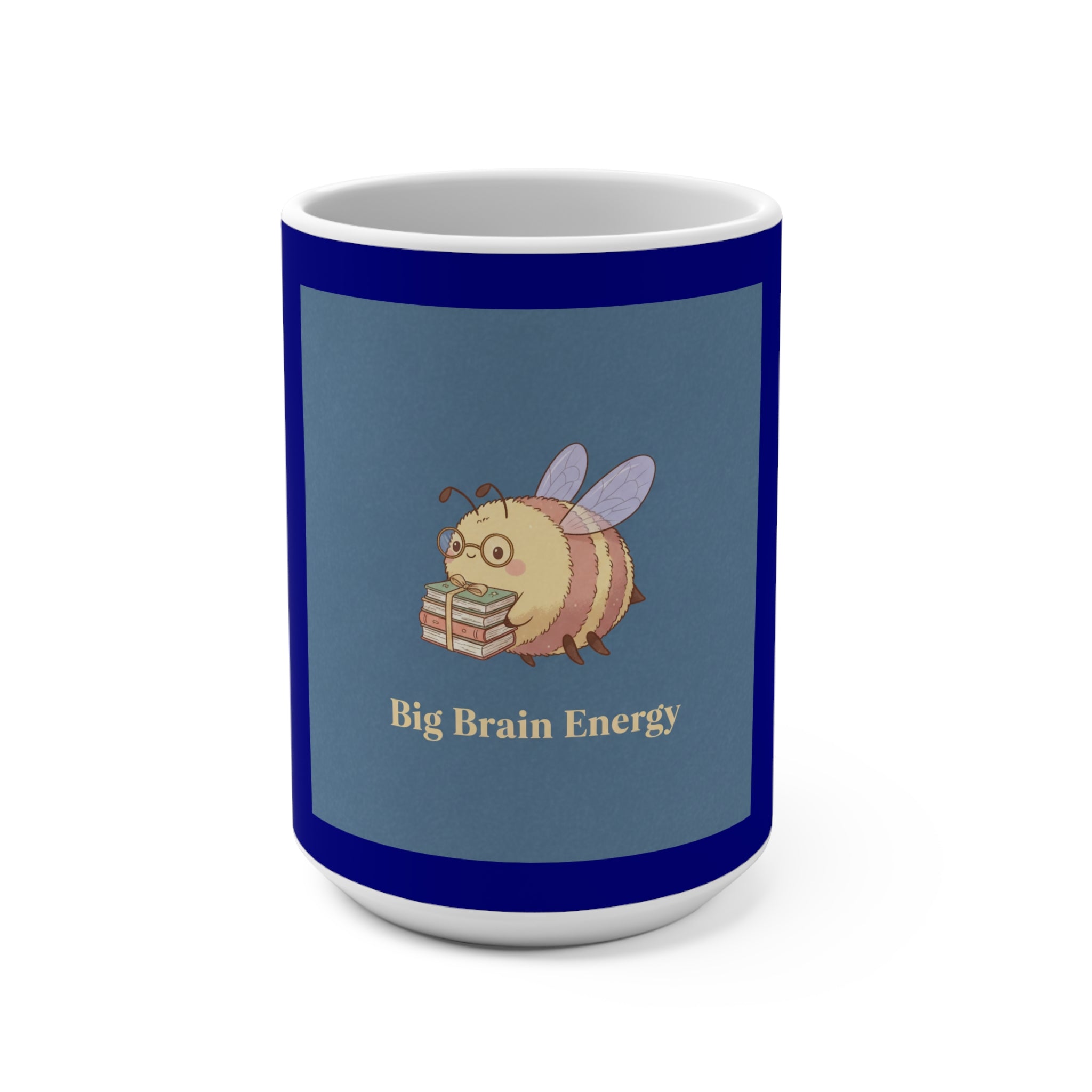 Bee Mug 15oz – Big Brain Energy