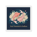Koi Die-Cut Magnet – Your Potential is Endless