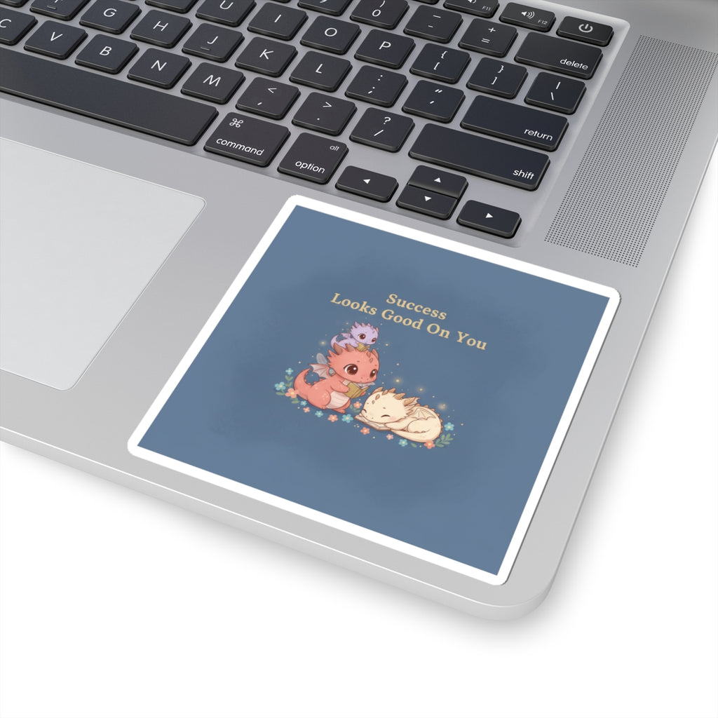 Baby Dragons Kiss-Cut Sticker – Success Looks Good on You