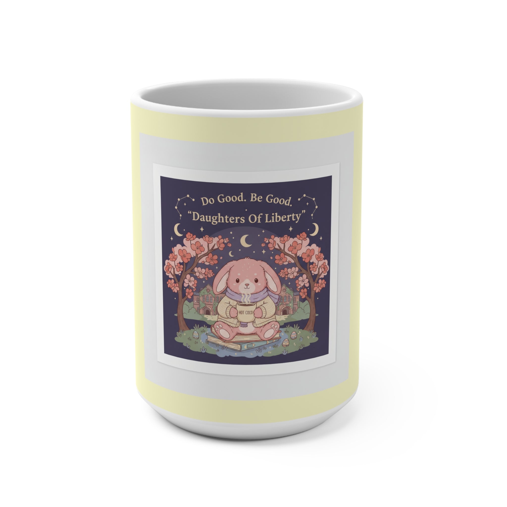Bunny Mug 15oz – Do Good Be Good