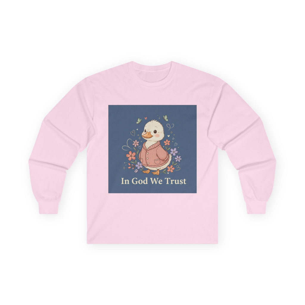 Duck Long Sleeve Tee – In God We Trust