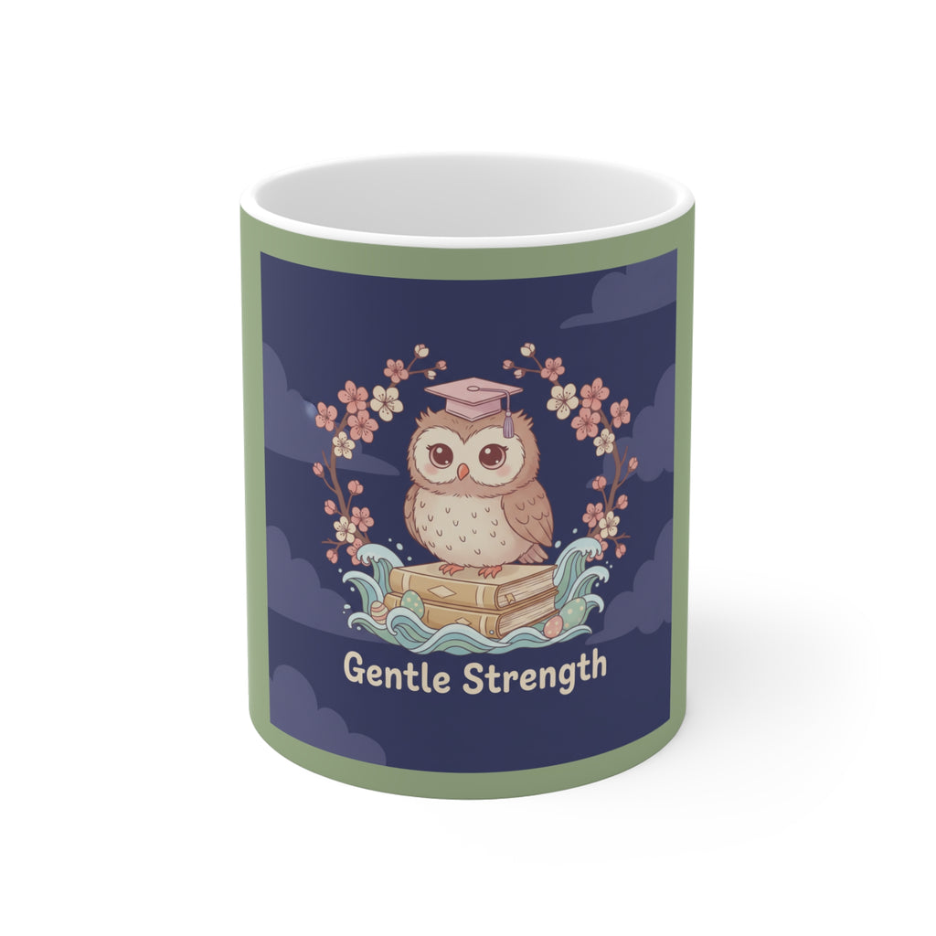 Owl Mug 11oz – Gentle Strength