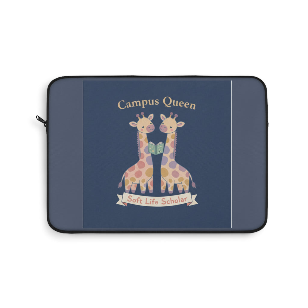Giraffes Laptop Sleeve – Campus Queen Soft Life Scholar