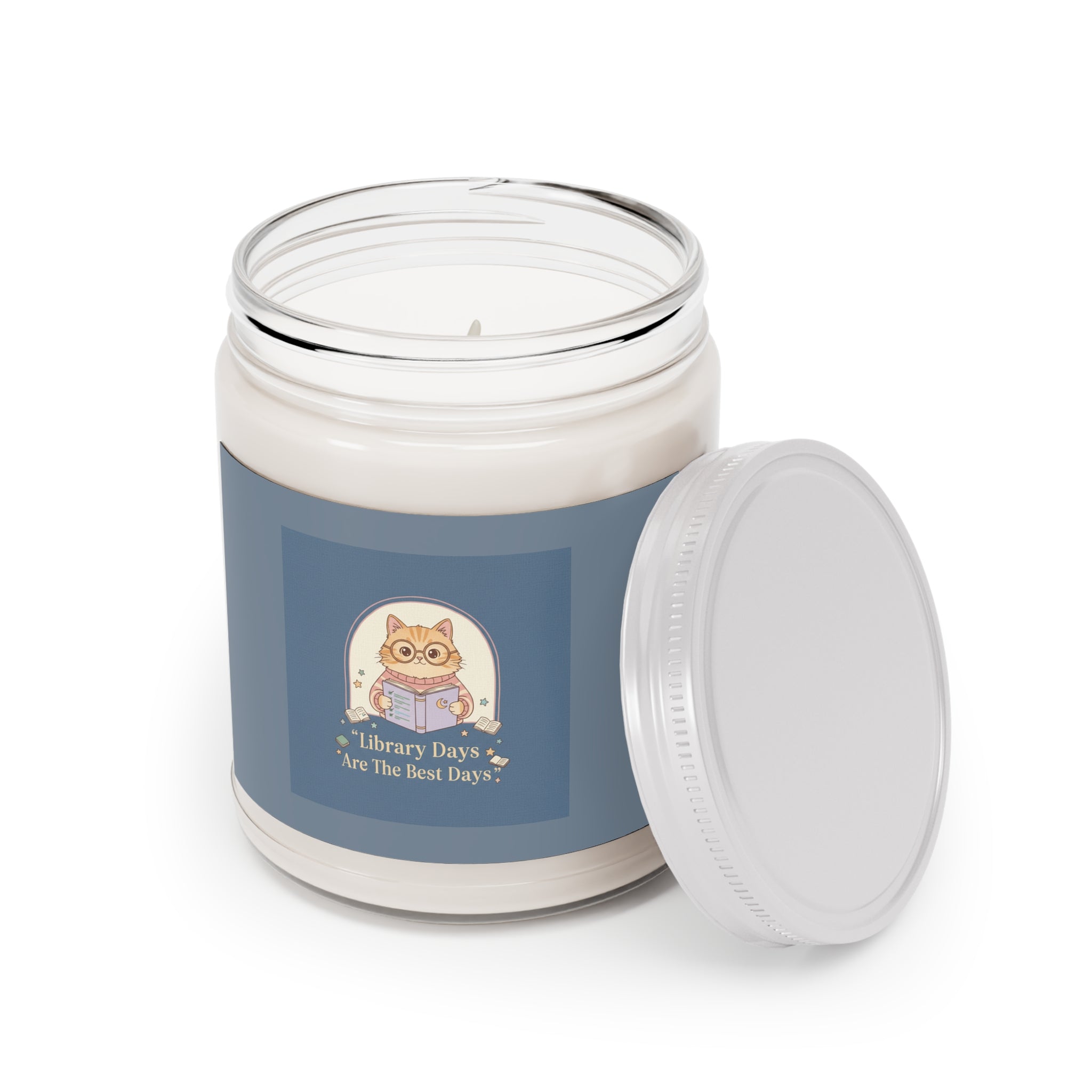 Cat Scented Candle – Library Days Are the Best Days