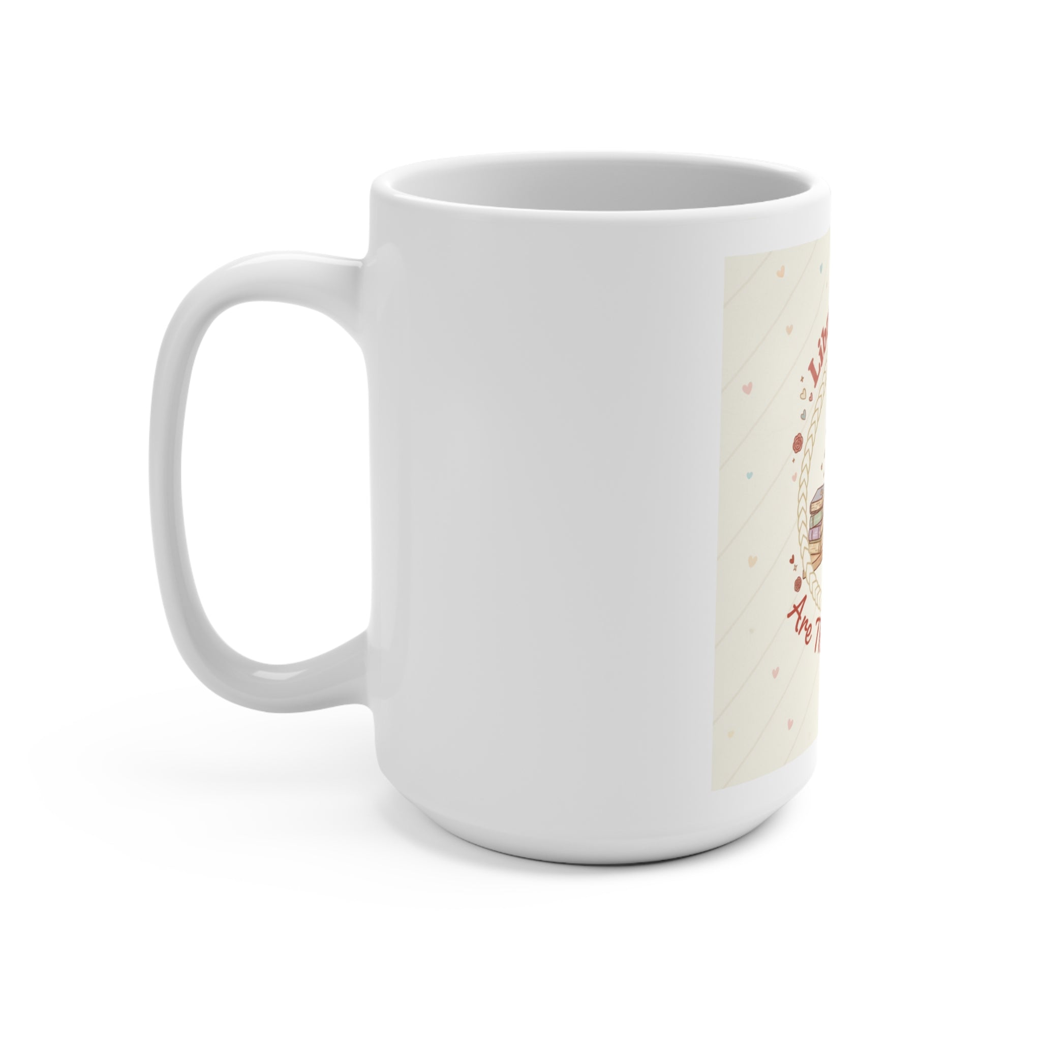Library Days Are The Best Days Cat Mug 15oz