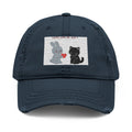 "LOVE CAN BE SOFT" Black Cat Dad Hat | College Girl Gift | Fashion | KayKay Classics