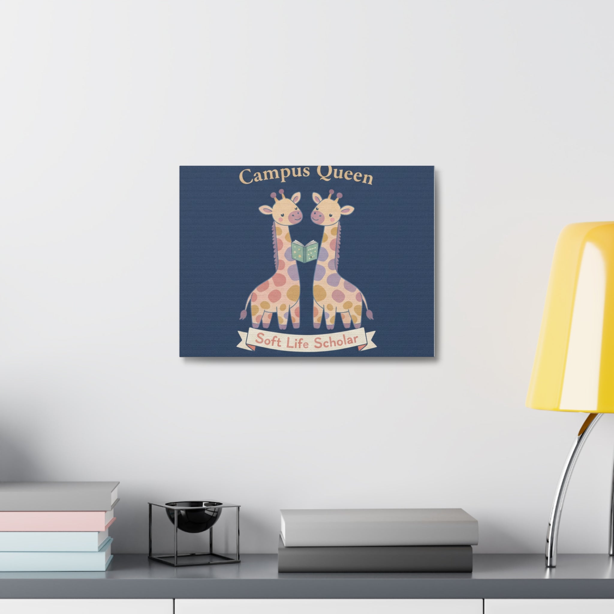 Giraffes Canvas Print – Campus Queen Soft Life Scholar