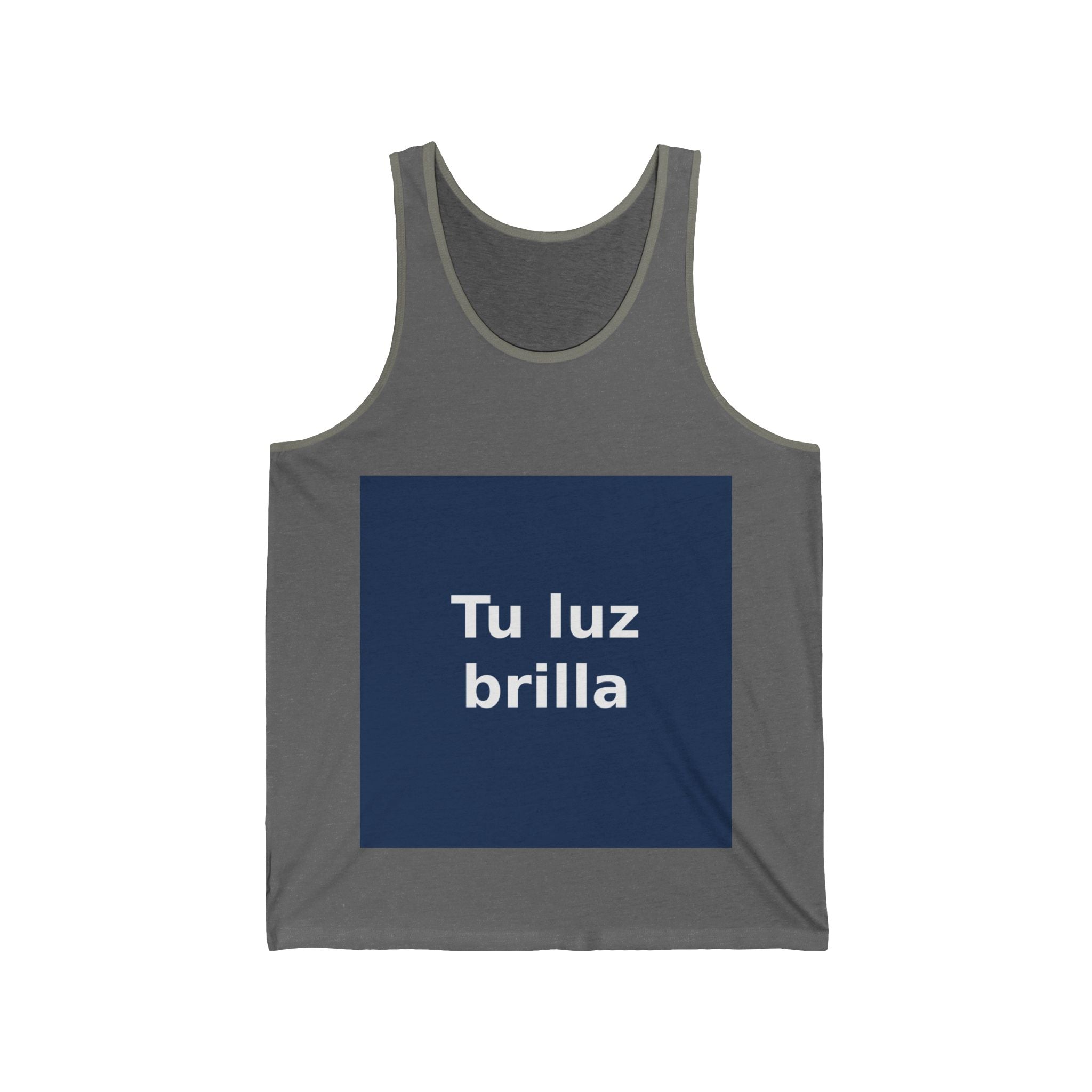 "Tu luz brilla" Black Cat Tank Top | College Girl Gift | Fashion | KayKay Classics