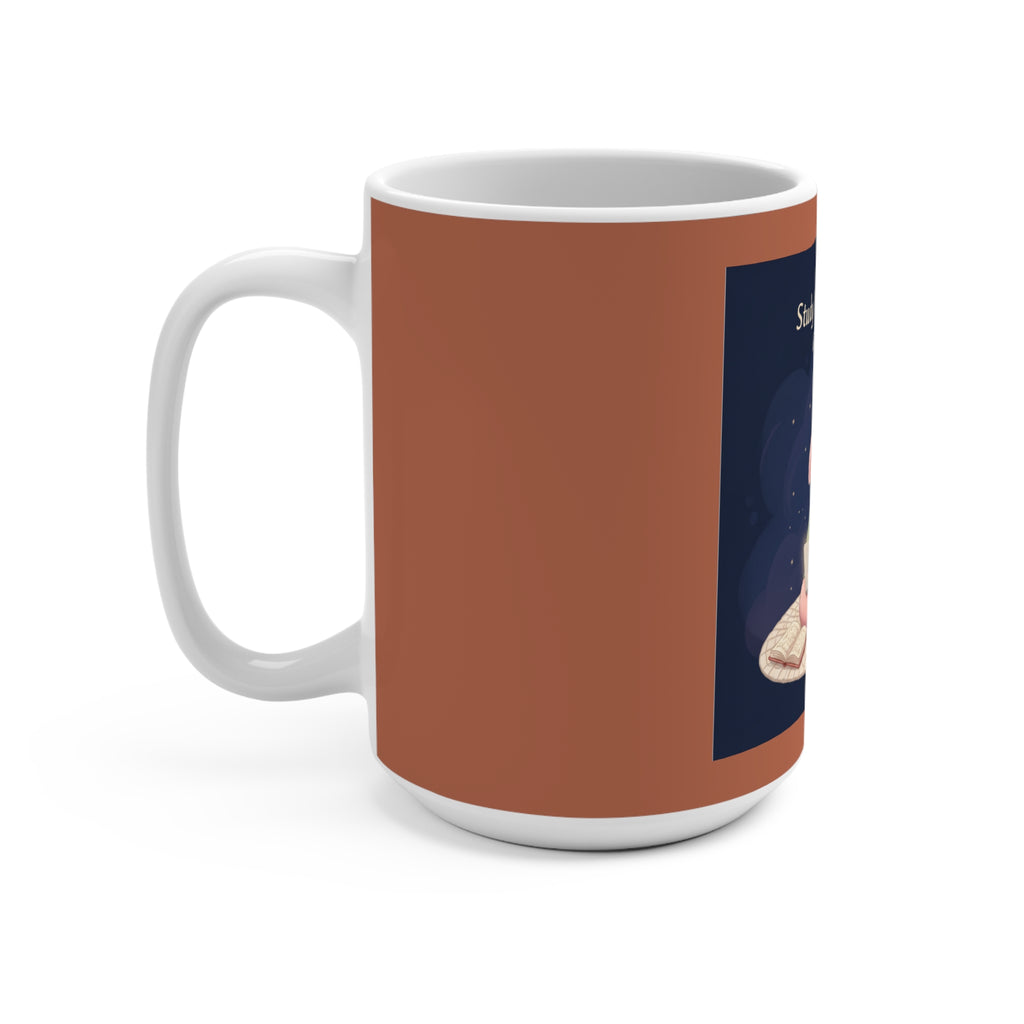 Rabbit Mug 15oz – Study Now, Slay Later. Goals on Goals