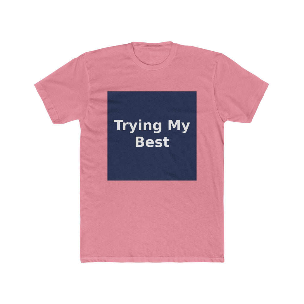 "Trying My Best" Black Cat Unisex Tee | College Girl Gift | Fashion | KayKay Classics