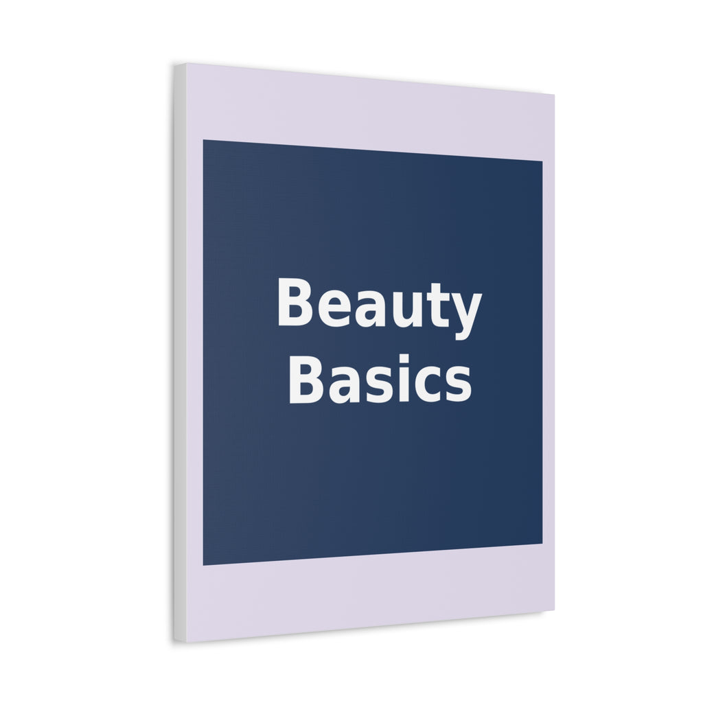 "Beauty Basics" Black Cat Canvas | College Girl Gift | Fashion | KayKay Classics
