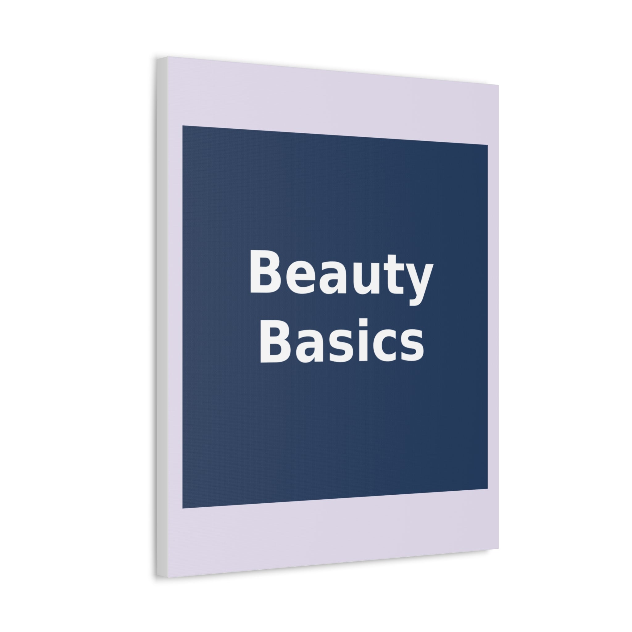 "Beauty Basics" Black Cat Canvas | College Girl Gift | Fashion | KayKay Classics