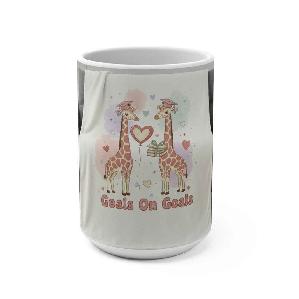 Goals On Goals Giraffe Mug 15oz