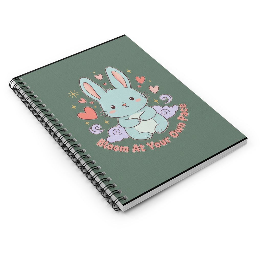 Bloom at Your Own Pace Spiral Notebook