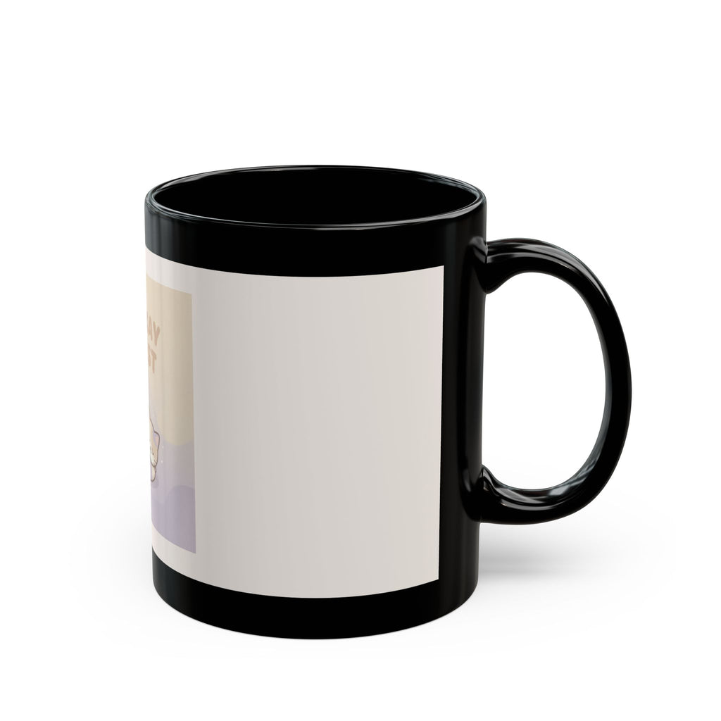 "NEEDS_OCR_SCAN" Black Cat Black Mug | College Girl Gift | Fashion | KayKay Classics