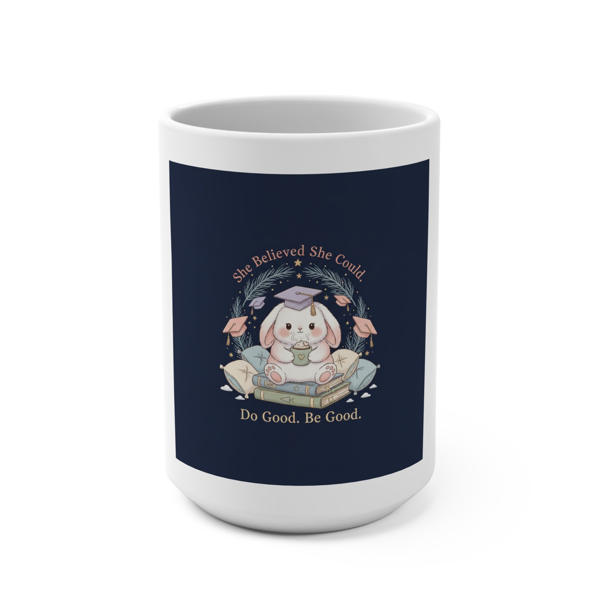 Bunny Mug 15oz – Do Good Be Good