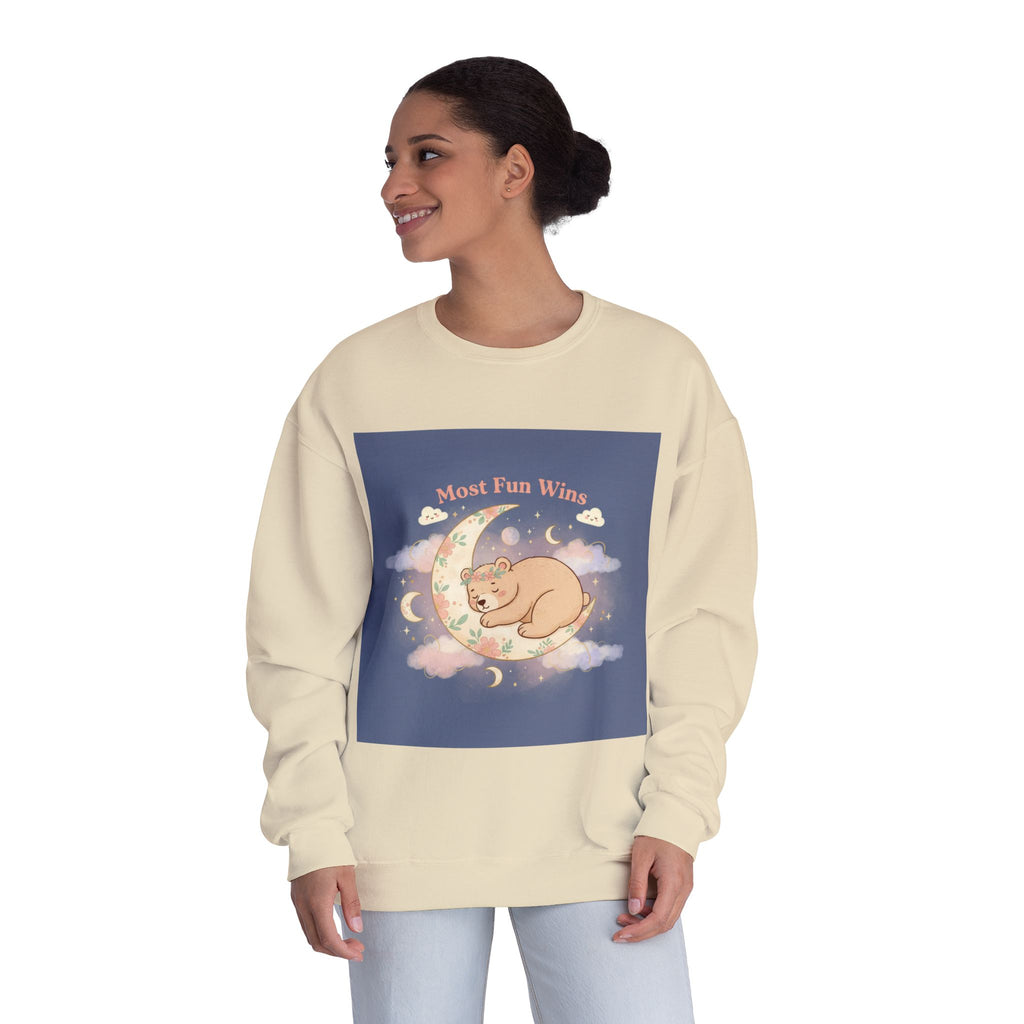 Bear Crewneck Sweatshirt – Most Fun Wins