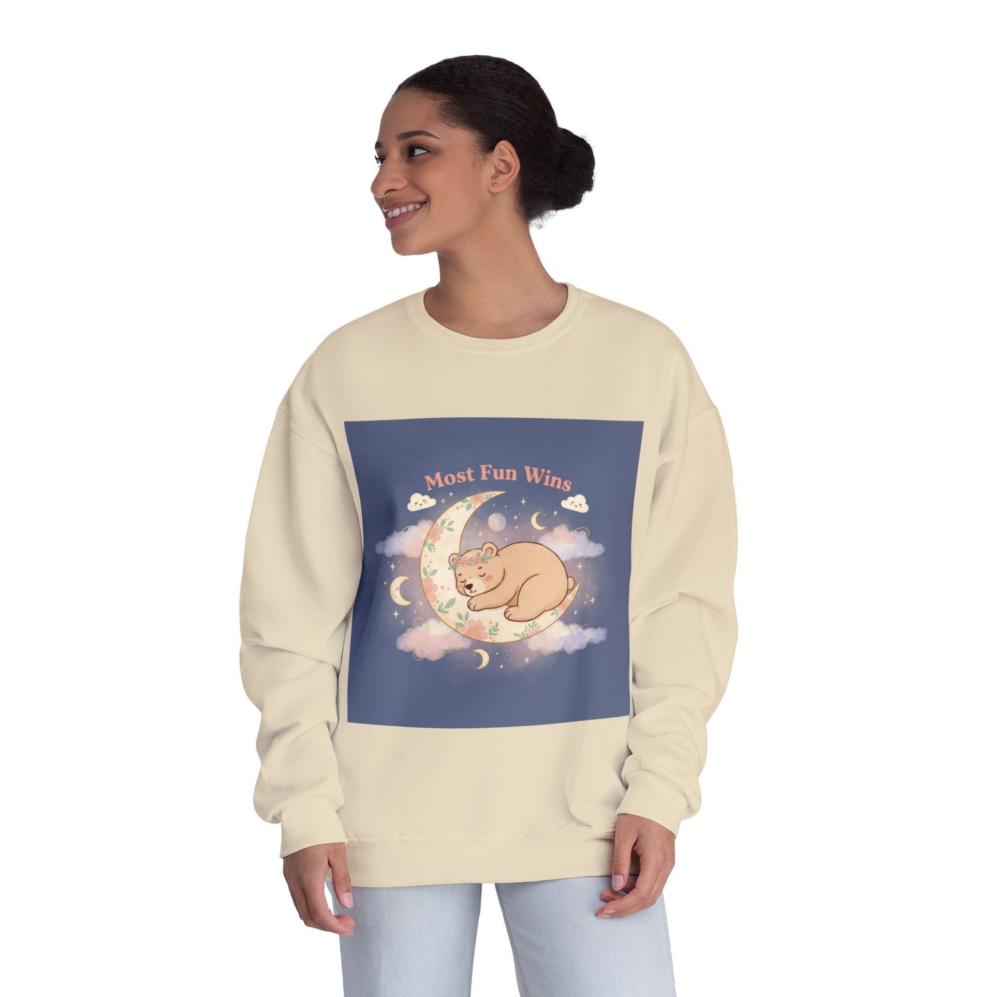 Bear Crewneck Sweatshirt – Most Fun Wins