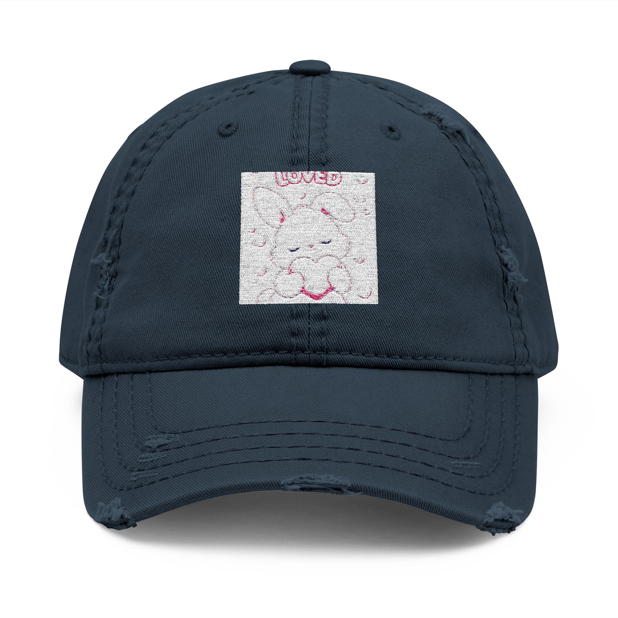 "YOU ARE SO LOVED" Black Cat Dad Hat | College Girl Gift | Fashion | KayKay Classics