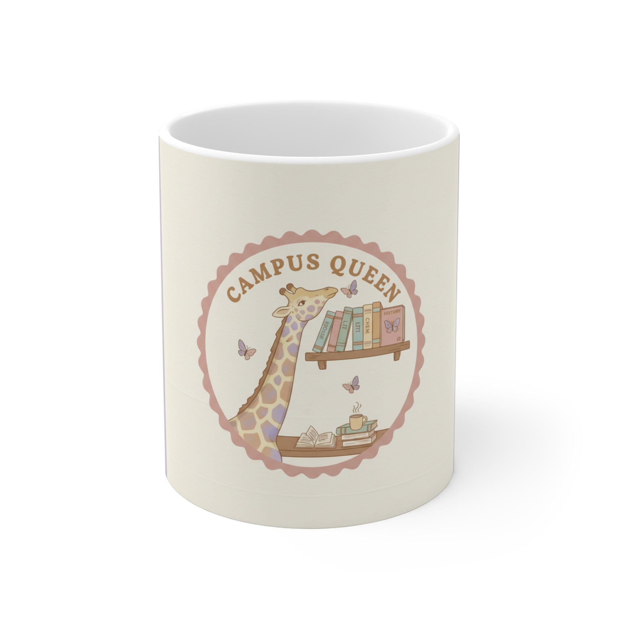 CAMPUS QUEEN Giraffe Mug 11oz