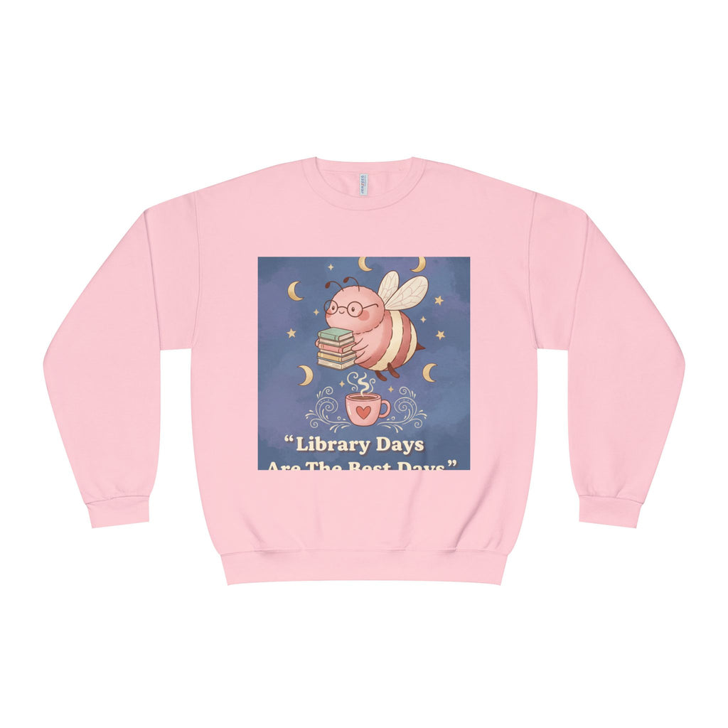 Bee Crewneck Sweatshirt – Library Days Are the Best Days