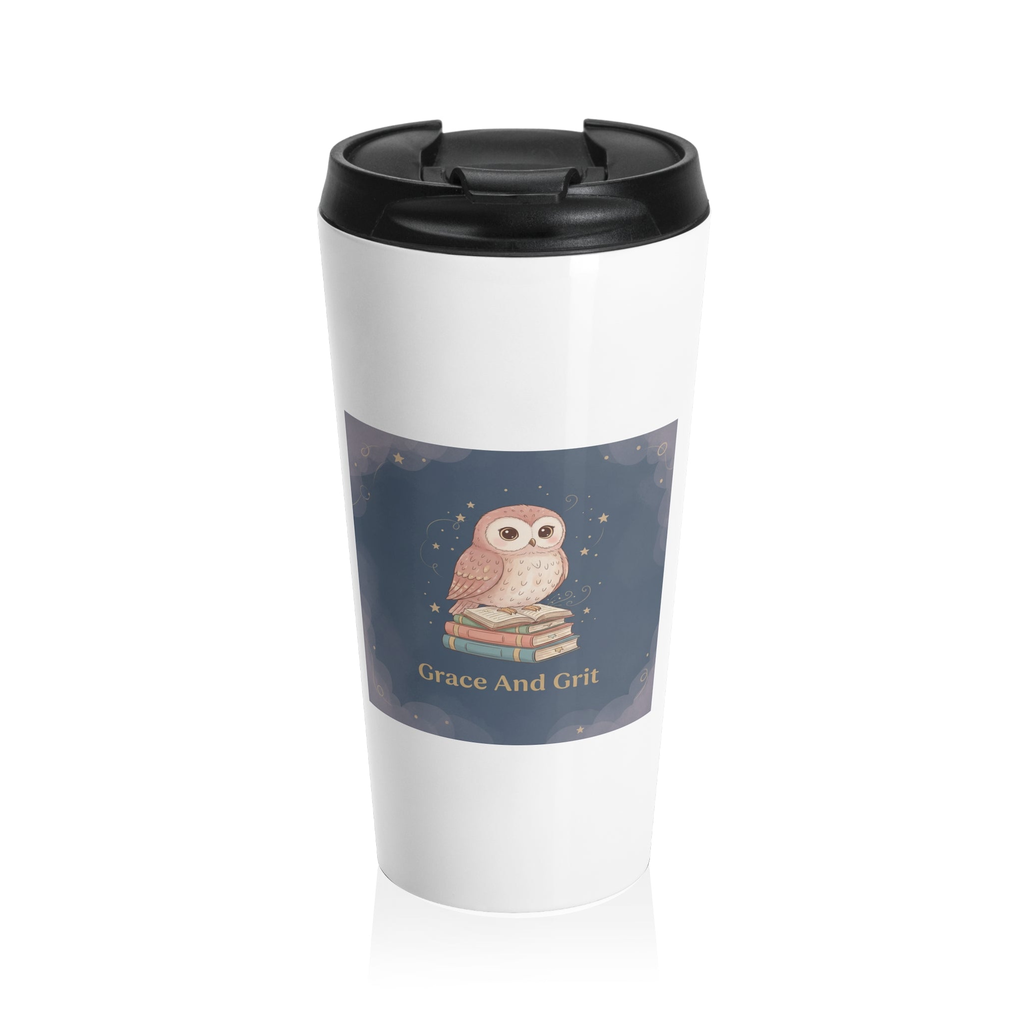 Owl Travel Mug – Grace and Grit