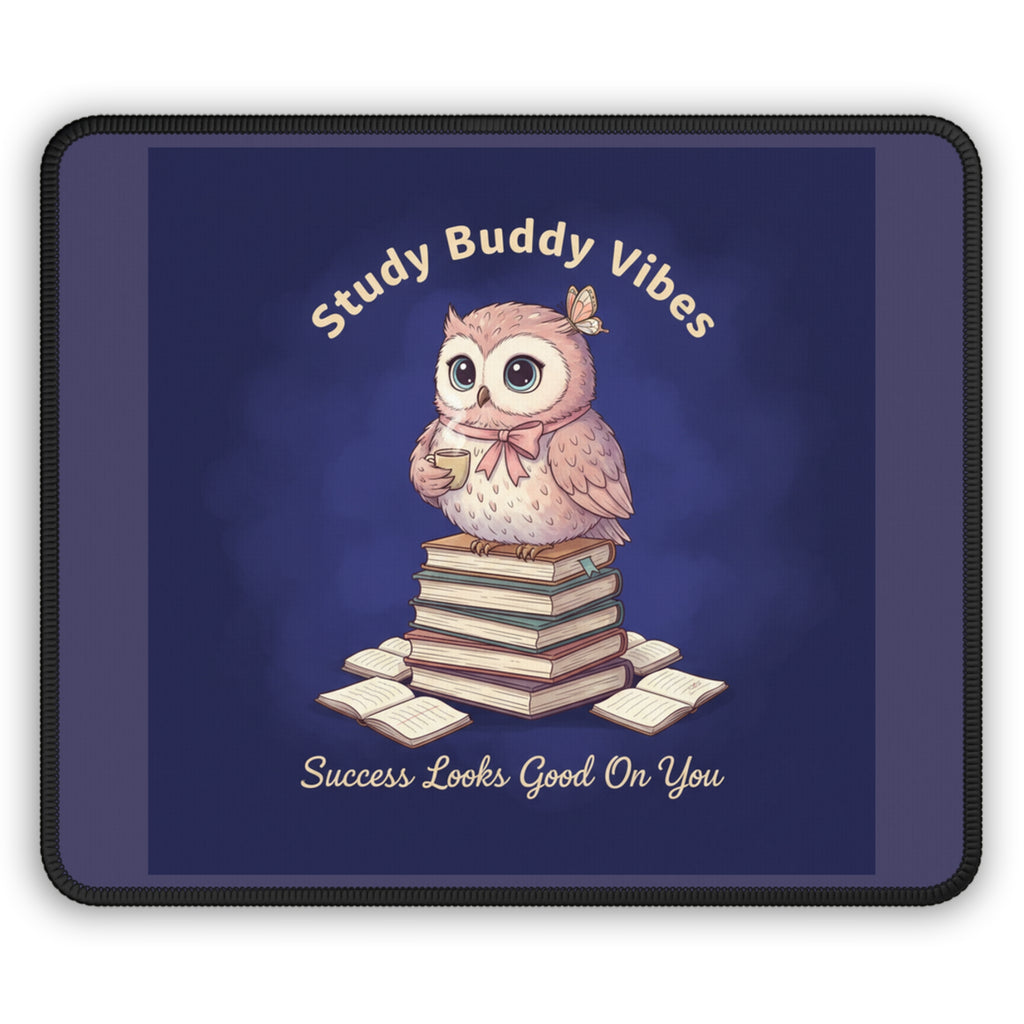 Owl Mouse Pad – Study Buddy Vibes Success Looks Good on