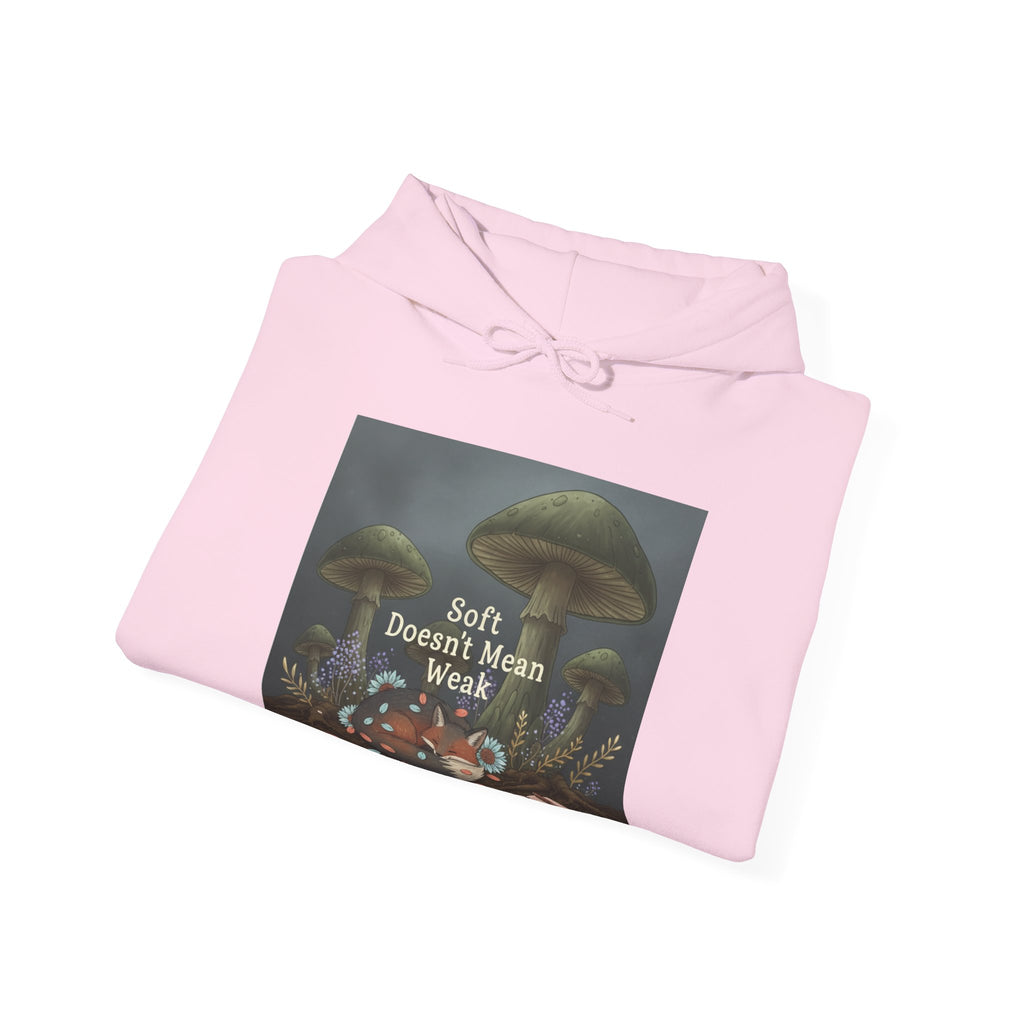 Fox Hoodie – Soft Doesnt Mean Weak