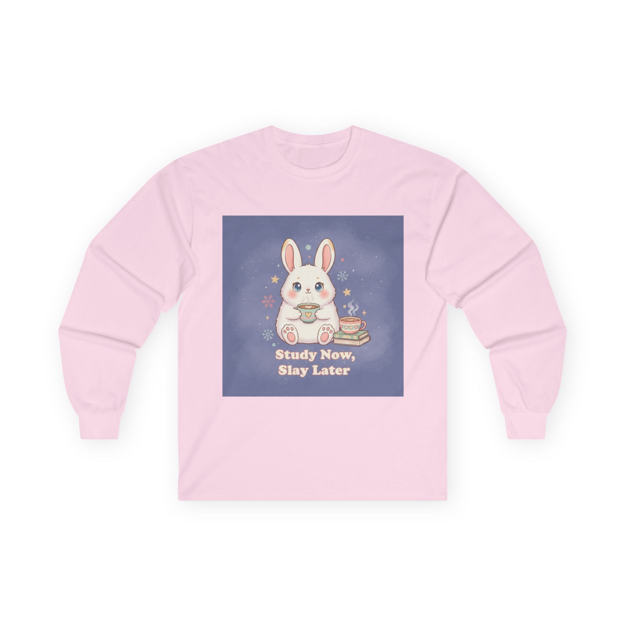 Bunny Long Sleeve Tee – Study Now Slay Later