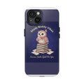 Owl Tough Phone Case – Study Buddy Vibes Success Looks Good on
