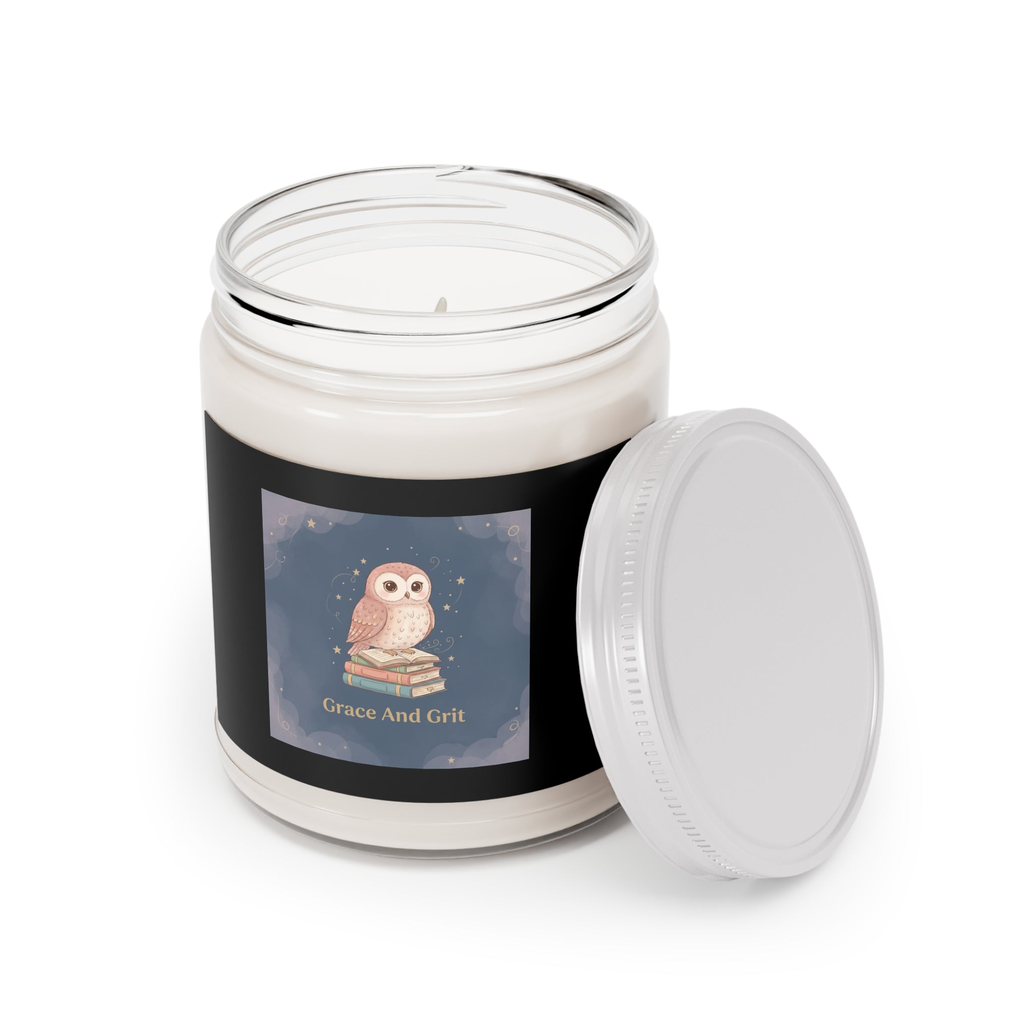 Owl Scented Candle – Grace and Grit