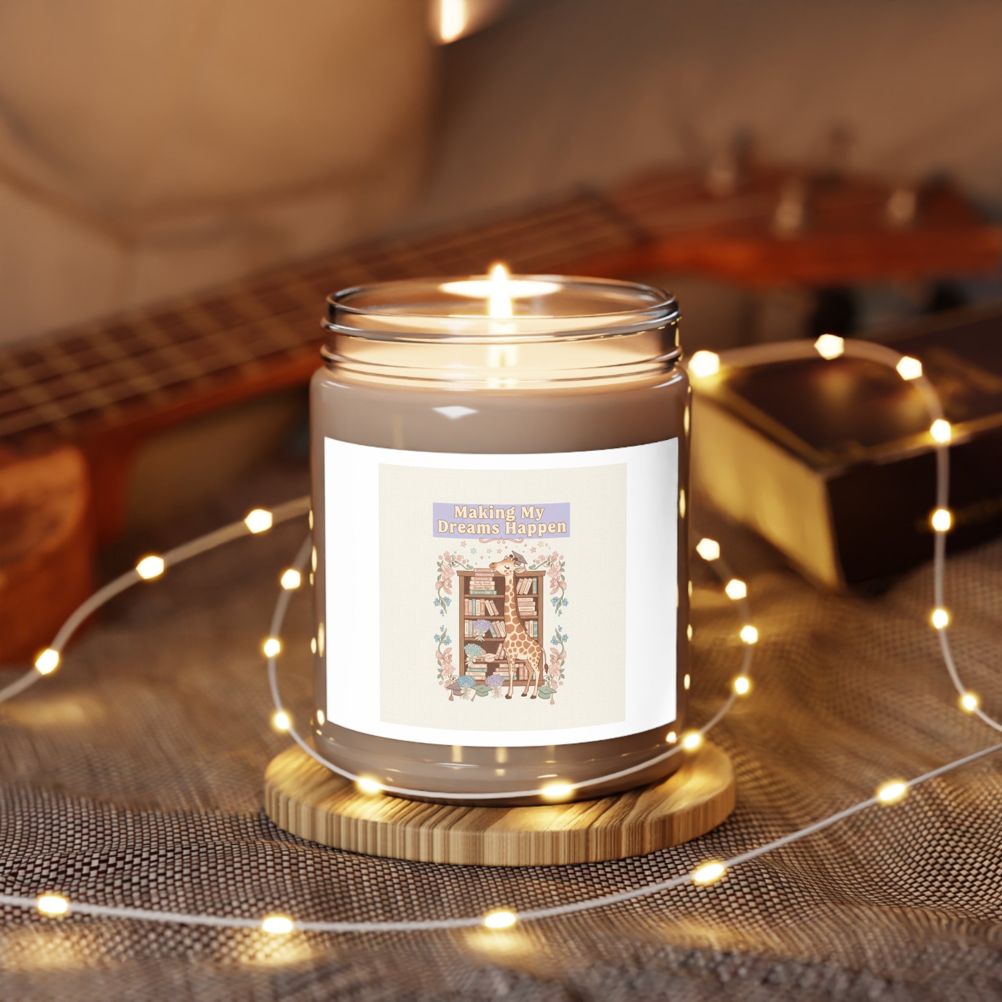 Making My Dreams Happen Giraffe Scented Candle