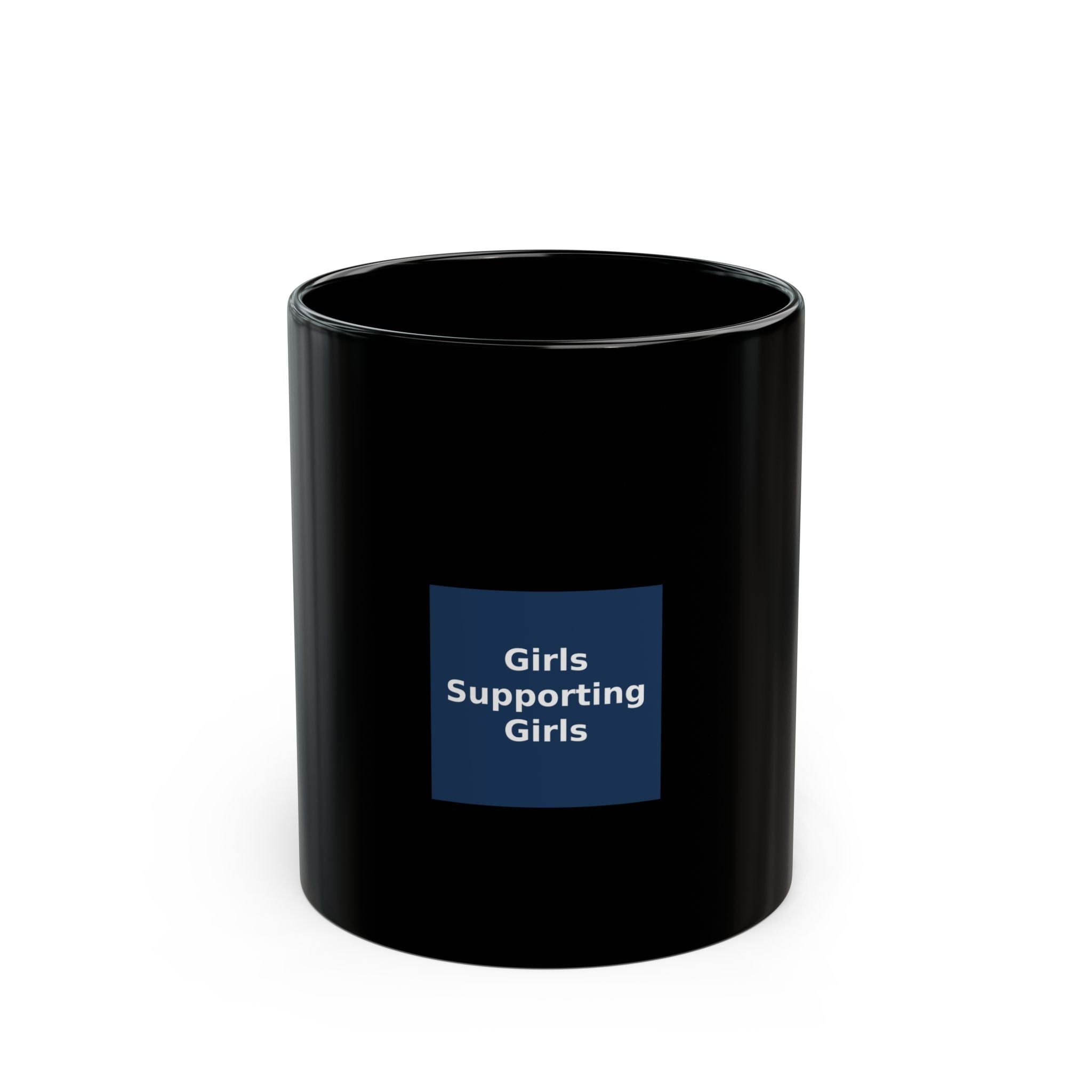 Girls Supporting Girls - KayKay Black Mug