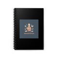 educated and cute Spiral Notebook