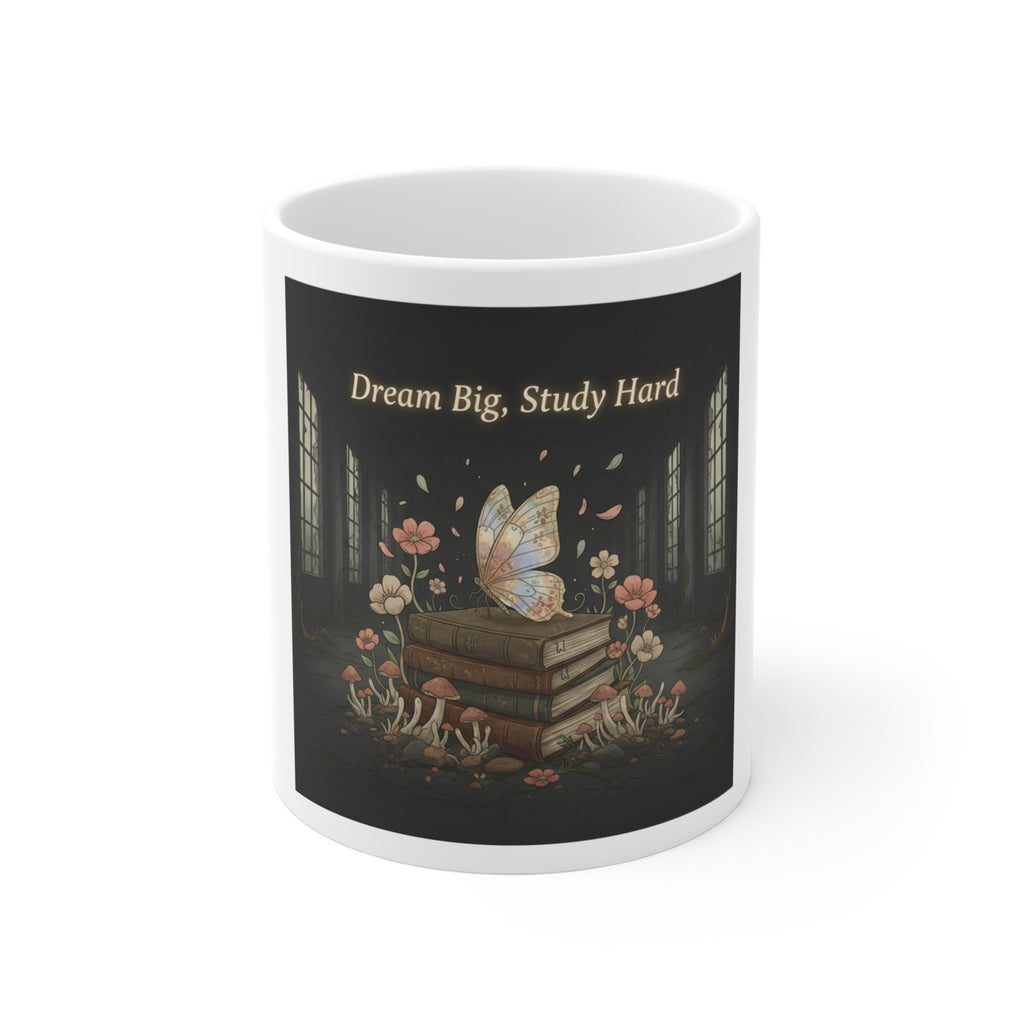 Bunny Mug 11oz – Dream Big Study Hard
