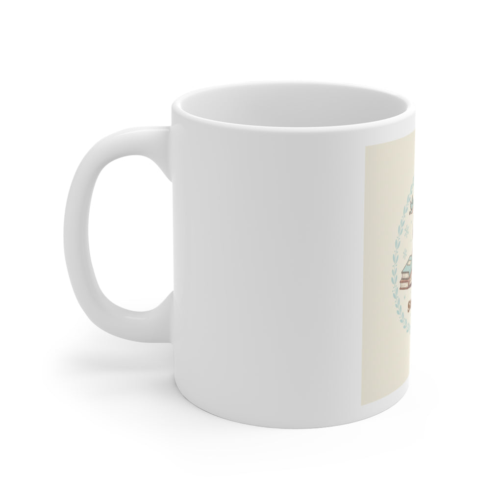 Study Buddy Vibes Hedgehog Mug 11oz