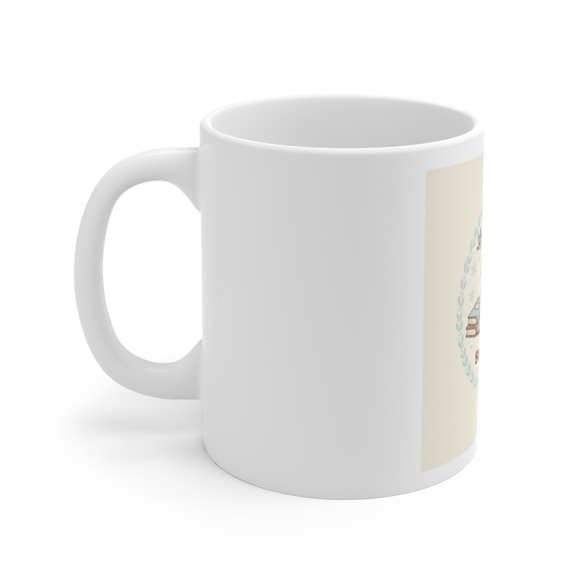 Study Buddy Vibes Hedgehog Mug 11oz