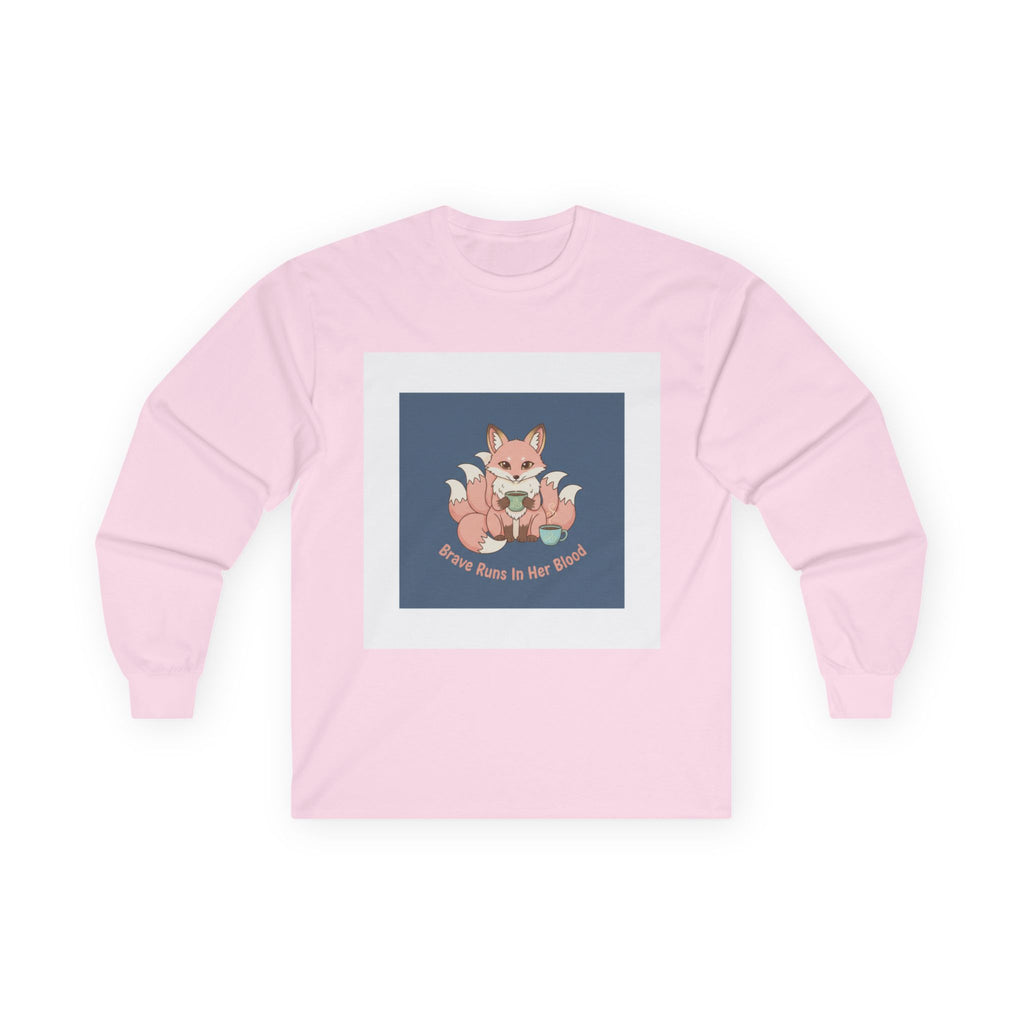 Fox Long Sleeve Tee – Brave Runs in Her Blood