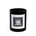 Bunny Black Mug 11oz – Big Brain Energy