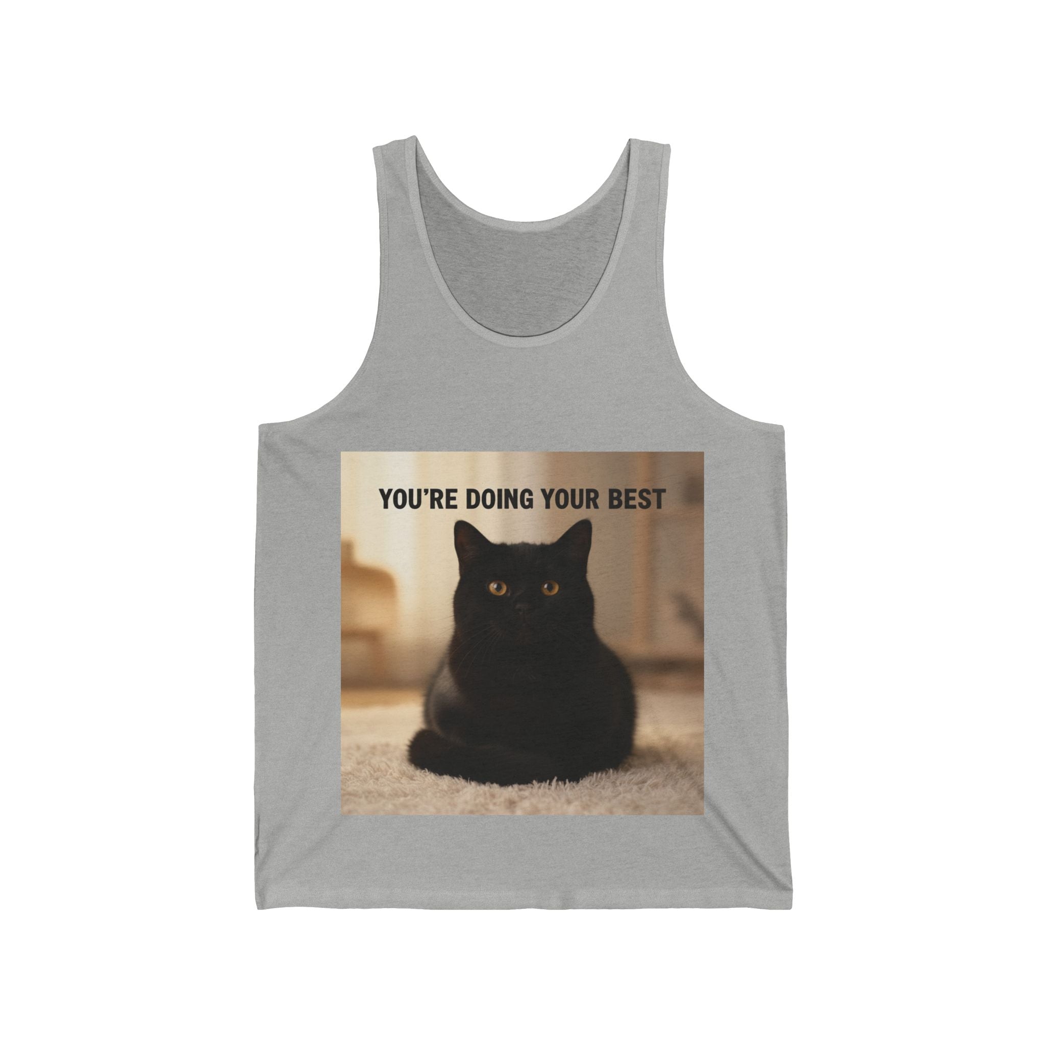 YOU’RE DOING YOUR BEST Cat Tank Top