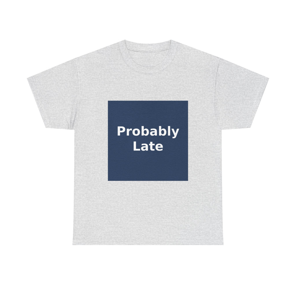 "Probably Late" Black Cat Kids Tee | College Girl Gift | Fashion | KayKay Classics