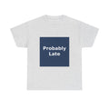"Probably Late" Black Cat Kids Tee | College Girl Gift | Fashion | KayKay Classics