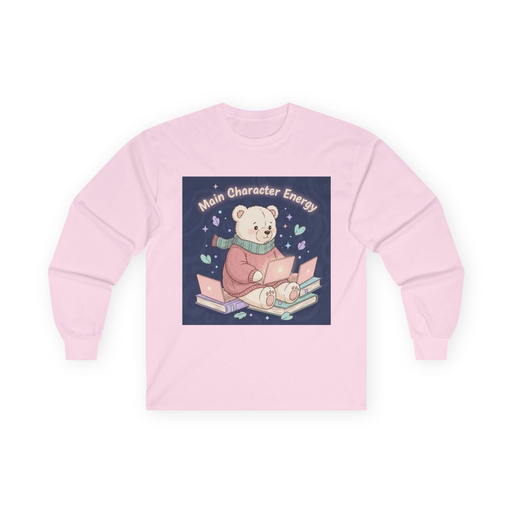 Bear Long Sleeve Tee – Main Character Energy