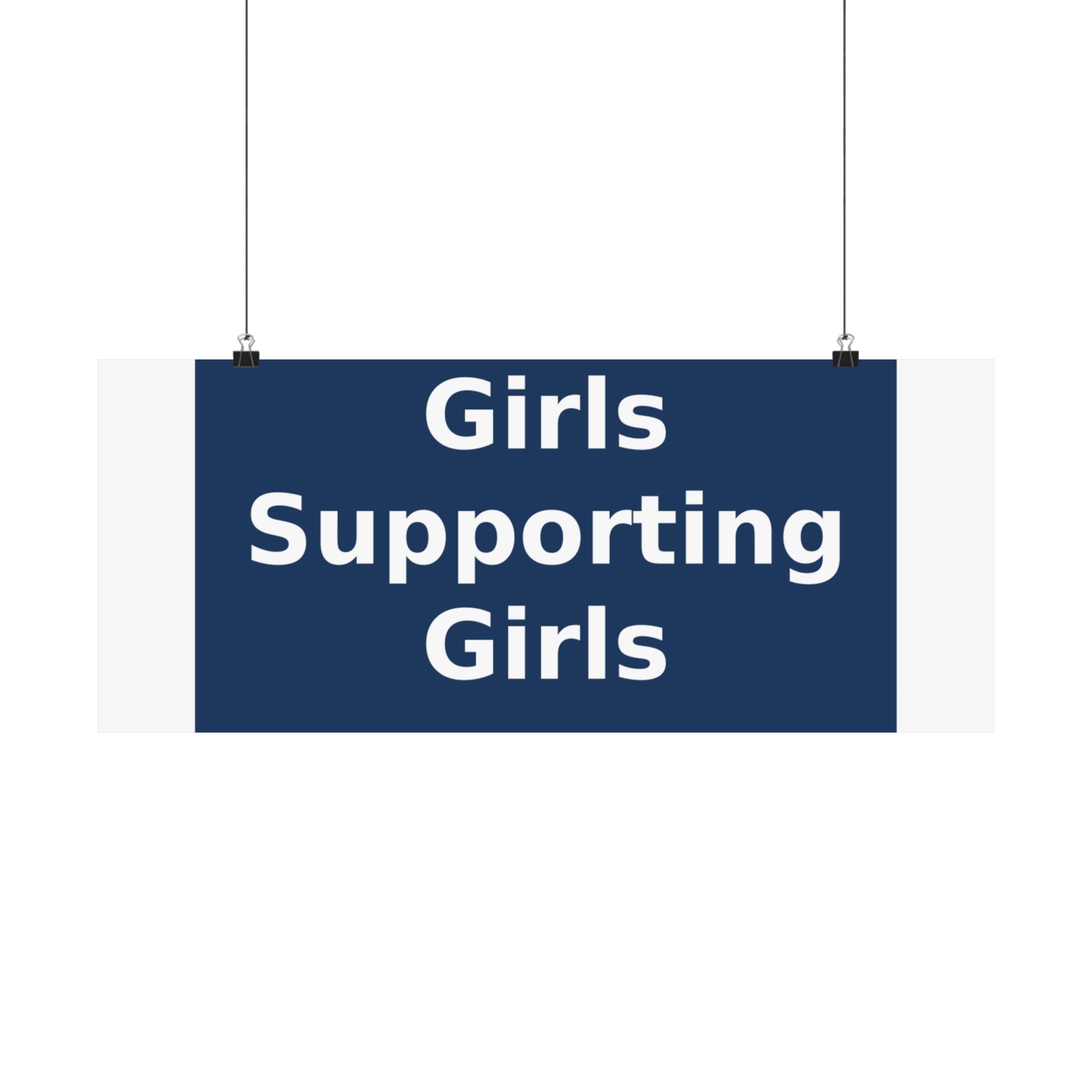 Girls Supporting Girls - KayKay Poster