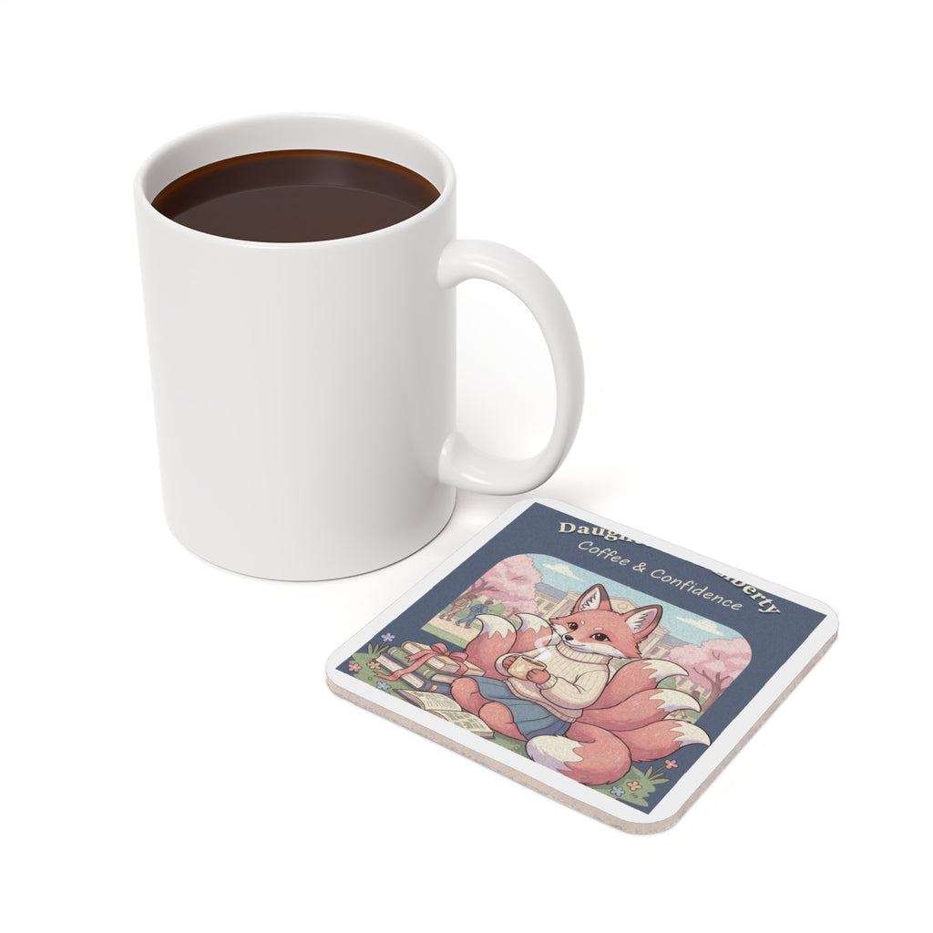 Kitsune Cork Coaster – Daughters of Liberty