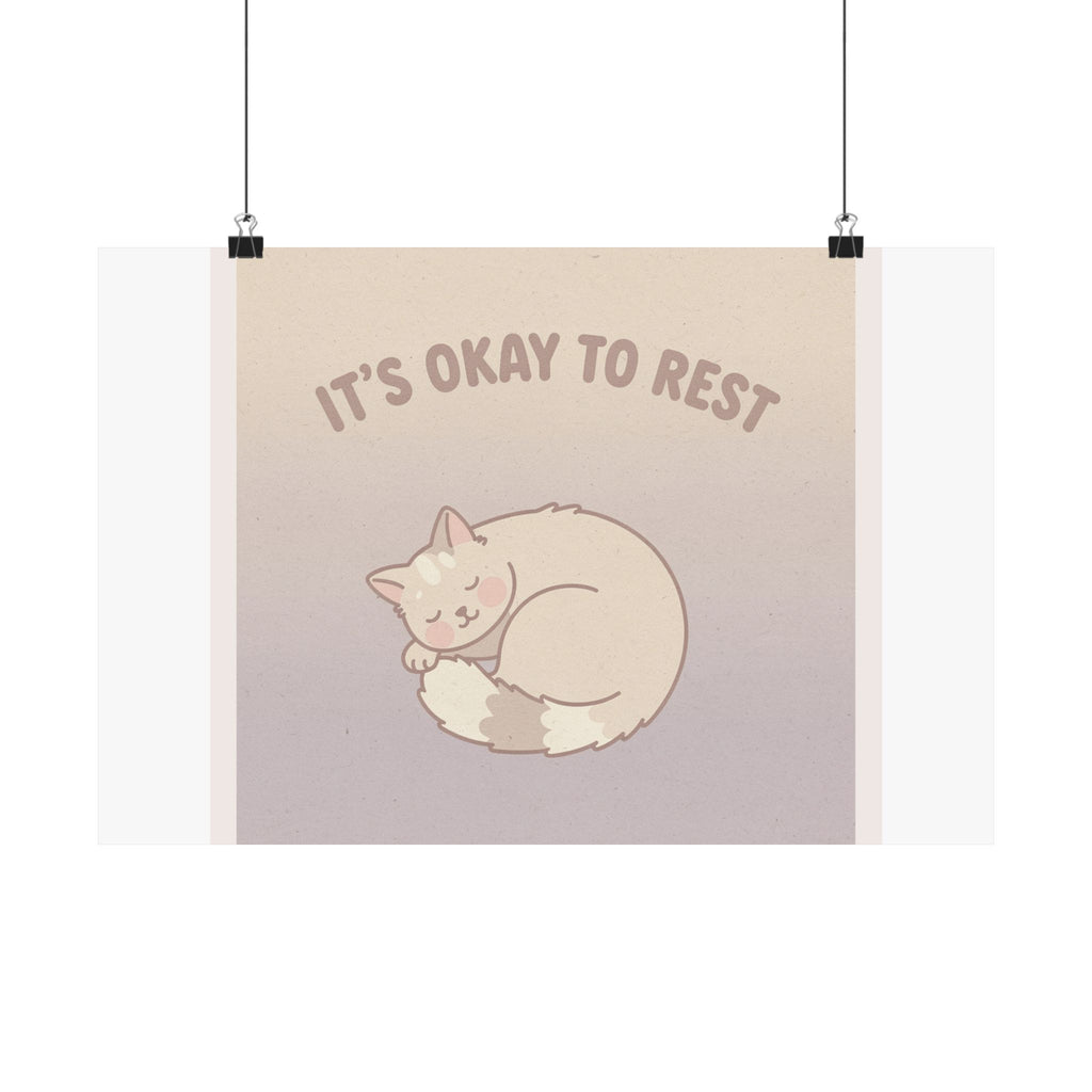 "NEEDS_OCR_SCAN" Black Cat Poster | College Girl Gift | Fashion | KayKay Classics