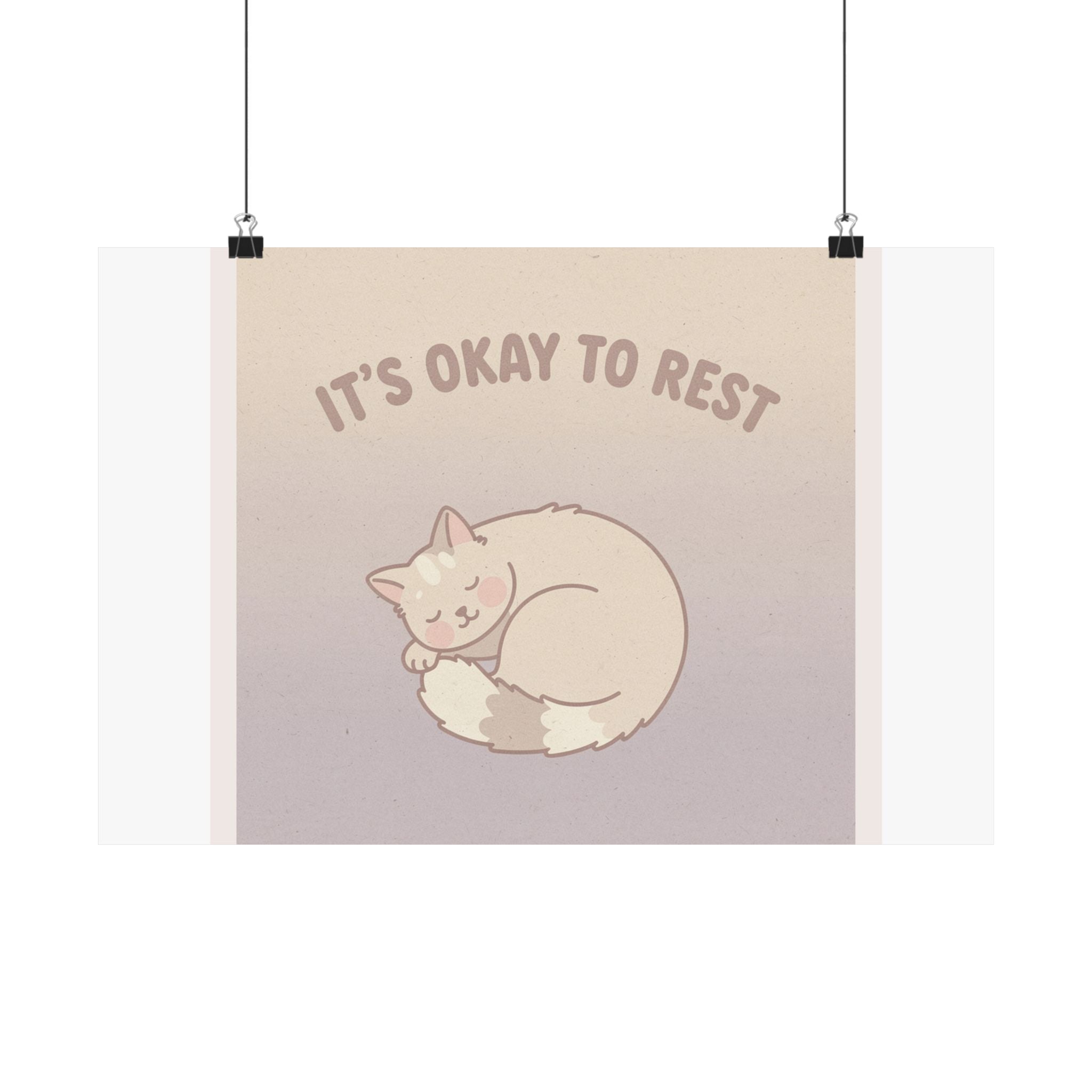 "NEEDS_OCR_SCAN" Black Cat Poster | College Girl Gift | Fashion | KayKay Classics