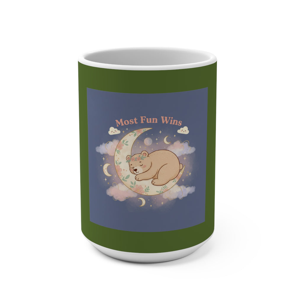 Bear Mug 15oz – Most Fun Wins