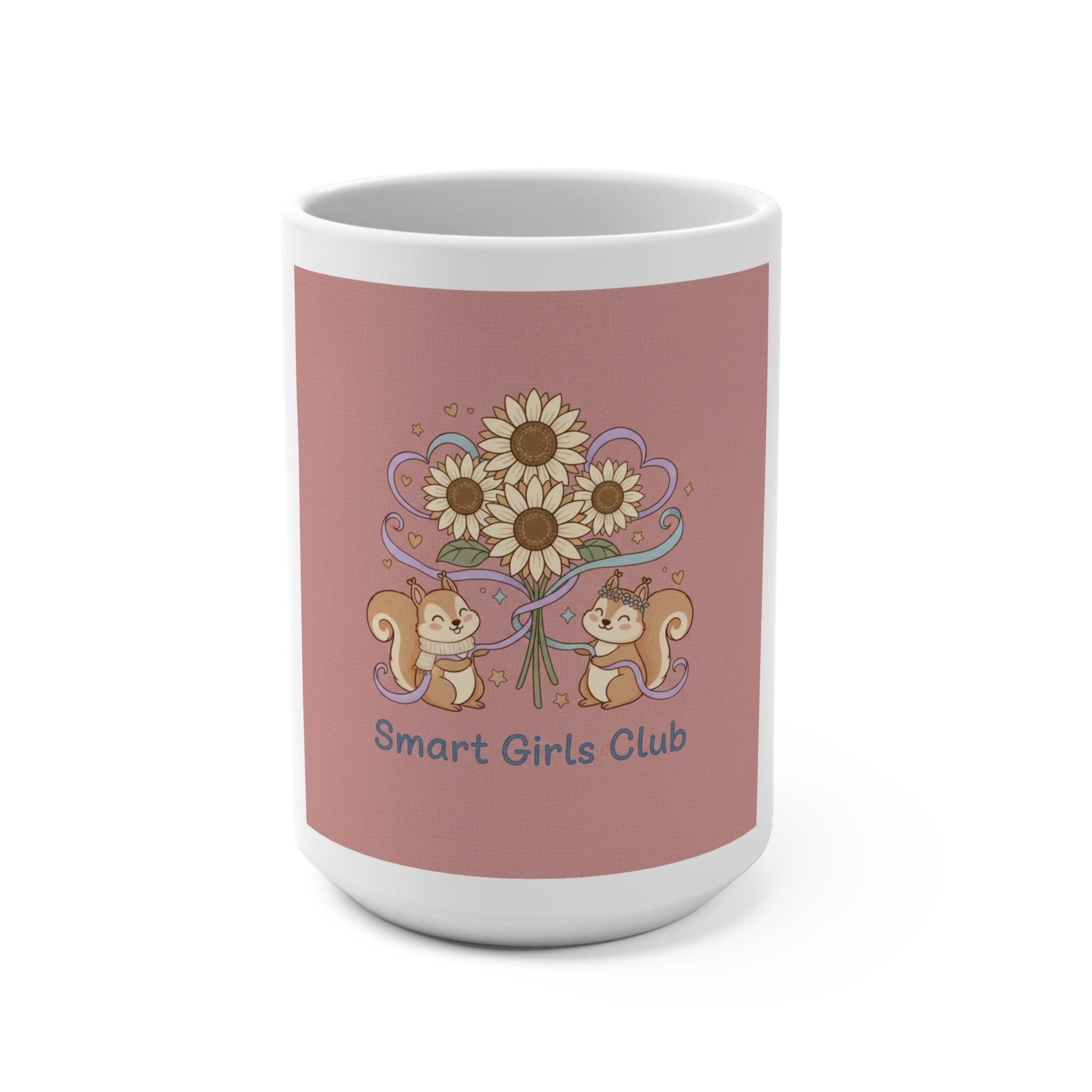 Smart Girls Club Squirrel Mug 15oz