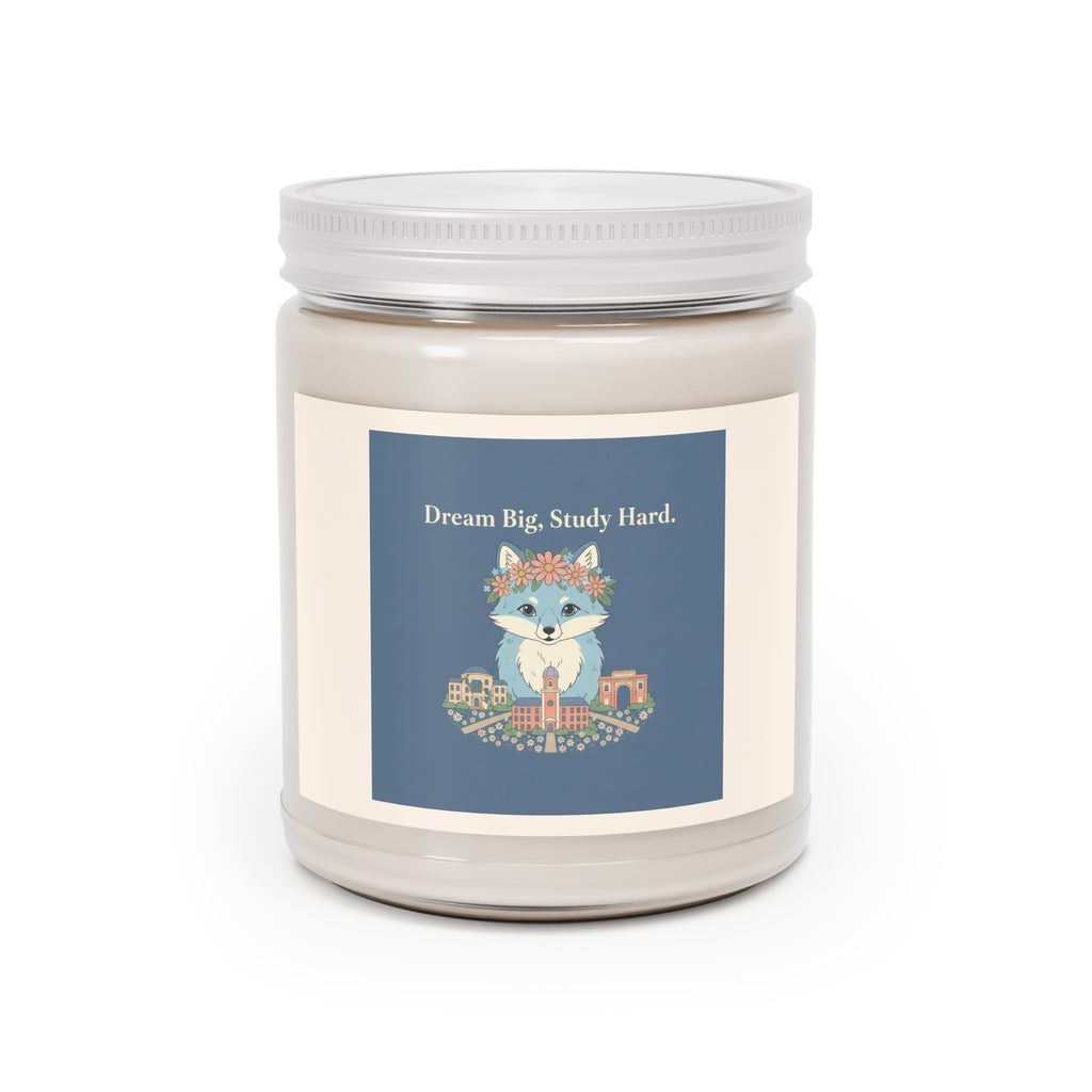 Fox Scented Candle – Dream Big, Study Hard